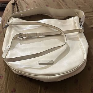 Marc By Marc Jacobs Cream Shoulder Bag
